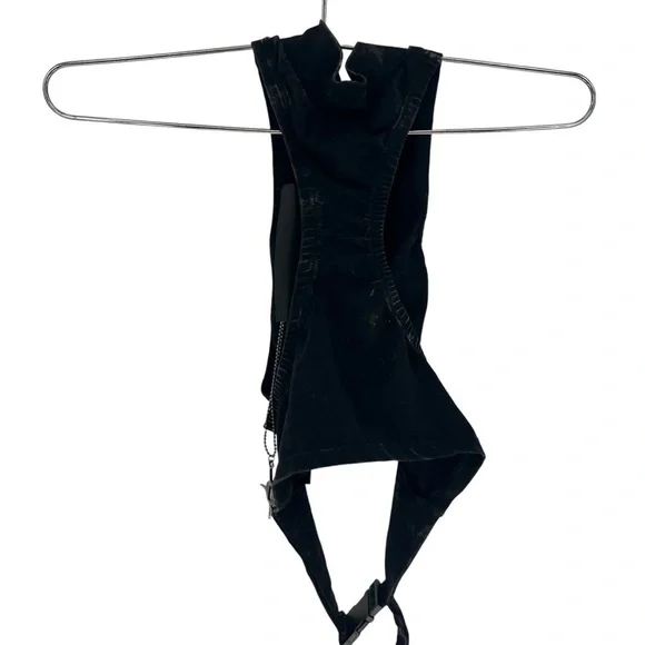 NWT Darker Wavs Acid Wash Crop Top - Picture 9 of 10